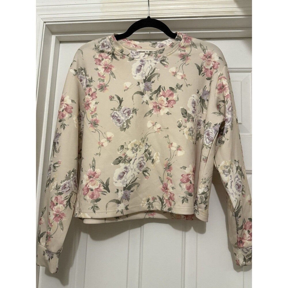 WORKSHOP Republic Women’s Floral Top Size XS Cottagecore Feminine Soft Girl